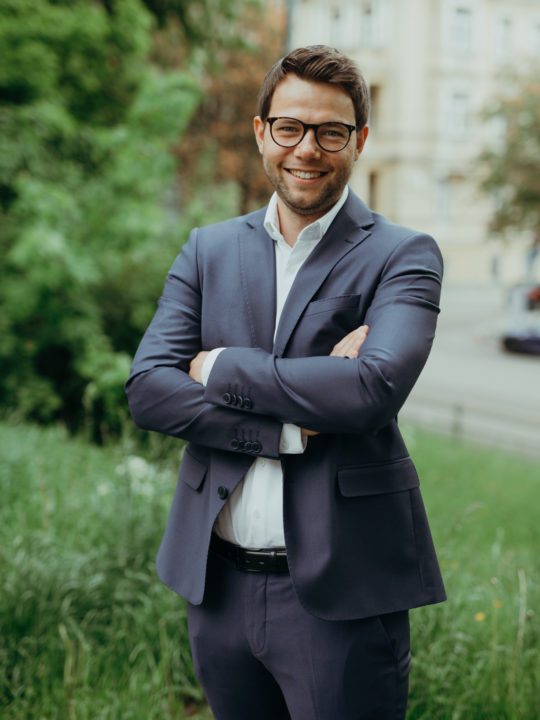 Daniel Nustedt, Büroleiter bei Realtas Immoservice in Augsburg